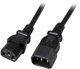 Kabel zasilajacy EFB EK503.1 kabel zasilajacy czarny 1 m C14 panel C13 panel