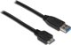Καλώδιο USB Alcasa USB-A σε micro-B, Μήκος 2m, Μαύρο (2710-MB02)