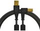 Καλώδιο USB DJ TECHTOOLS Chroma 1.5 m μαύρο λυγιστό