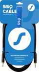 Kabel SSQ Jack 3.5mm - Jack 3.5mm 3m czarny (SS-1426)