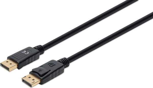Kabel Manhattan DisplayPort - DisplayPort 3m czarny (355582)