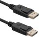 Καλώδιο Qoltec DisplayPort v1.1, 1m, Μαύρο