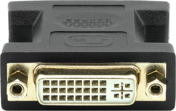 ProXtend Προσαρμογέας DVI-I 24+5 (Θηλυκό) σε VGA (Αρσενικό), Μαύρο, 10cm
