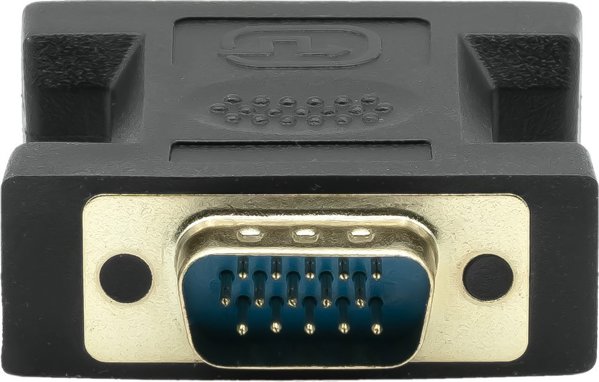 ProXtend Προσαρμογέας DVI-I 24+5 (Θηλυκό) σε VGA (Αρσενικό), Μαύρο, 10cm