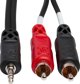 Hosa Καλώδιο Ήχου Jack 3.5mm σε 2x RCA (Cinch) CMR-203, 0.91m, Μαύρο