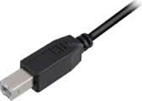 Kabel USB Sharkoon USB-A - USB-B 2 m Czarny (4044951015269)