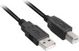 Kabel USB Sharkoon USB-A - USB-B 2 m Czarny (4044951015269)