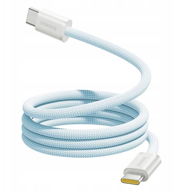 Kabel Baseus Dynamic 4 Pro 100W USB-C - USB-C 1m - niebieski