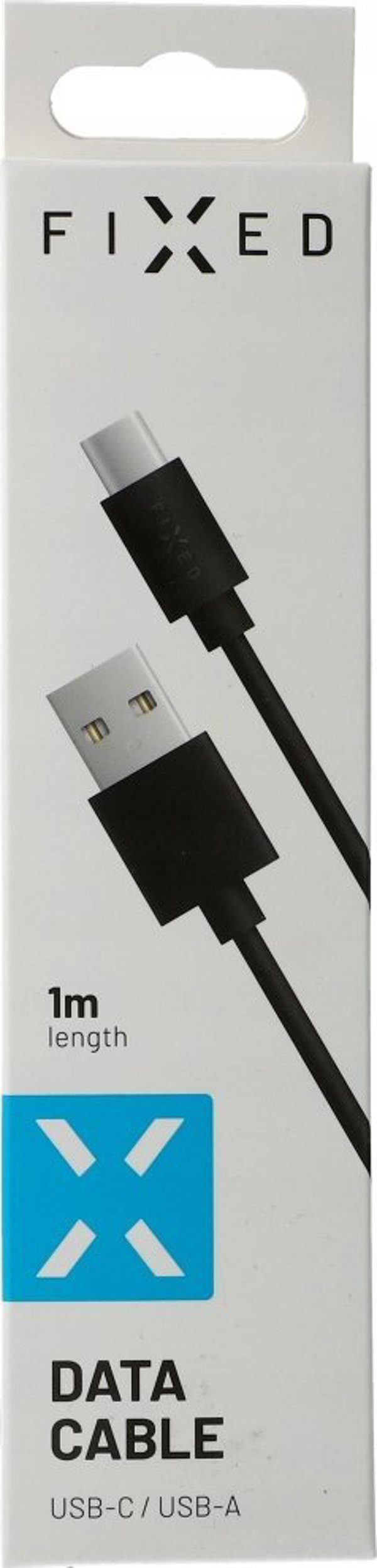 Καλώδιο Fixed USB-A σε USB-C, 2m, Ανθεκτική Σιλικόνη, Μαύρο