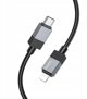 Kabel USB C do Lightning Hoco PD 27W 1 m X110 czarny