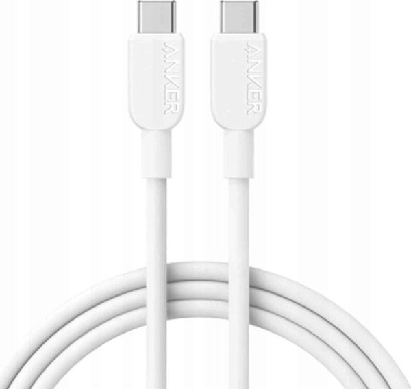 Anker Καλώδιο USB 240W USB-C σε USB-C 1.8m Λευκό
