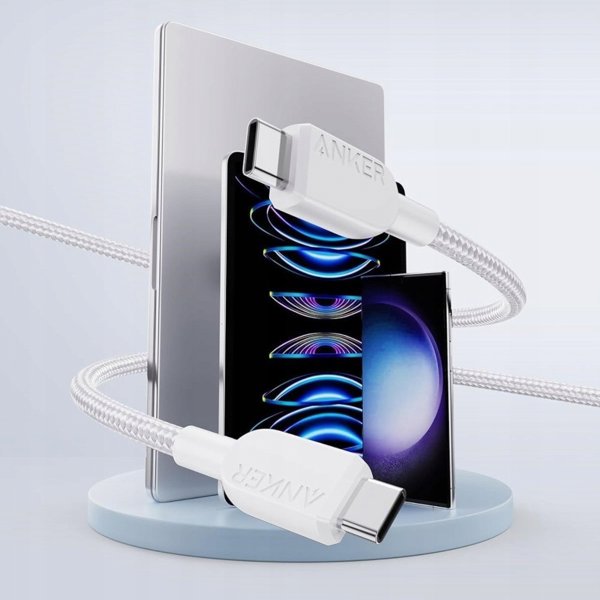 Anker Καλώδιο USB 240W USB-C σε USB-C 1.8m Λευκό
