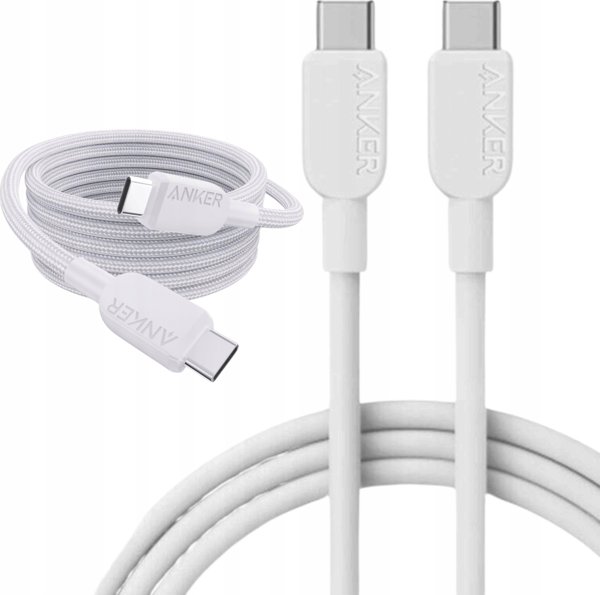 Anker Καλώδιο USB 240W USB-C σε USB-C 1.8m Λευκό