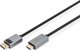 Kabel Digitus DisplayPort - HDMI 1m szary (DB-340202-010-S)