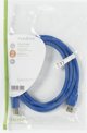 Kabel USB Nedis USB-A - USB-B 3 m Niebieski (CCGP61100BU30)