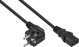 Kabelmeister SK1430-S010 Καλώδιο Τροφοδοσίας Μαύρο 1m IEC C14 IEC C13