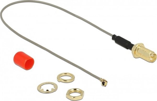 Kabel Delock Antenowy 0.2m szary (89831)