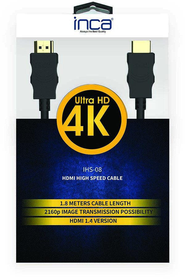 Kabel StarTech HDMI - HDMI 1.8m czarny (IHS-08)