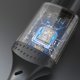 Καλώδιο USB Dudao Καλώδιο Dudao L3F 2w1 100W 1,2m 2 x USB-C - μαύρο