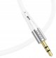 Καλώδιο AUX Jack 3,5 mm σε Lightning Hoco 1 m UPA22 λευκό