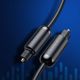 Καλώδιο Ugreen Toslink Optical Audio 1.5m, Επιχρυσωμένο, Μαύρο