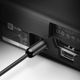 Καλώδιο Ugreen Toslink Optical Audio 1.5m, Επιχρυσωμένο, Μαύρο