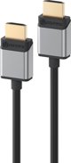 Kabel Alogic HDMI Kabel Super Slim 8K 60Hz M/M 1m szary