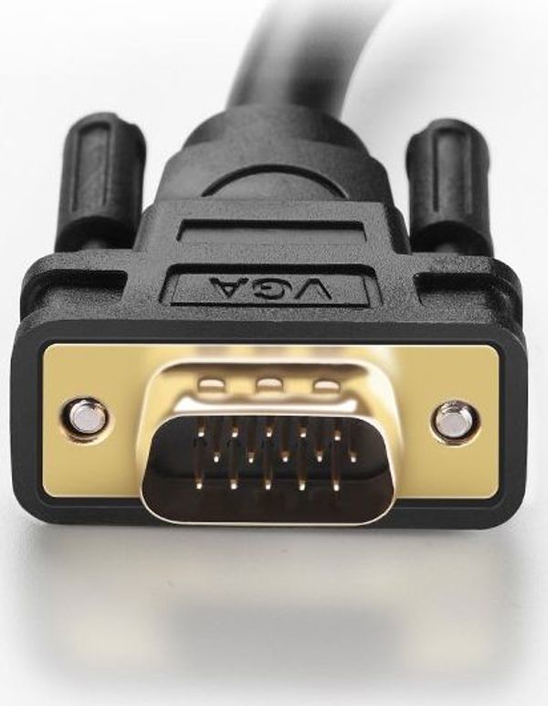 Kαλώδιο Ugreen VGA αρσενικό - αρσενικό FHD 1,5 μ μαύρο (VG101 11630)