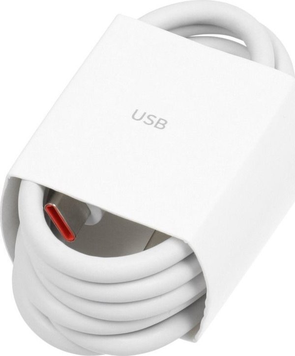 Techonic Καλώδιο USB-A σε USB-C 1m Λευκό - Γνήσιο Καλώδιο Φόρτισης & Μεταφοράς Δεδομένων Xiaomi