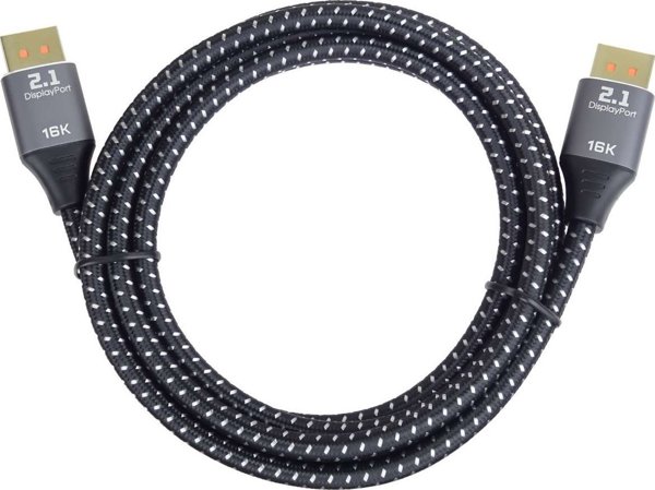 PremiumCord Καλώδιο DisplayPort 2.1, 16K@60Hz, 8K@120Hz, 2m