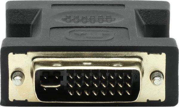 ProXtend Προσαρμογέας DVI-I 24+5 (Male) σε VGA (Female), Μαύρος, 0.1m