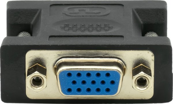 ProXtend Προσαρμογέας DVI-I 24+5 (Male) σε VGA (Female), Μαύρος, 0.1m