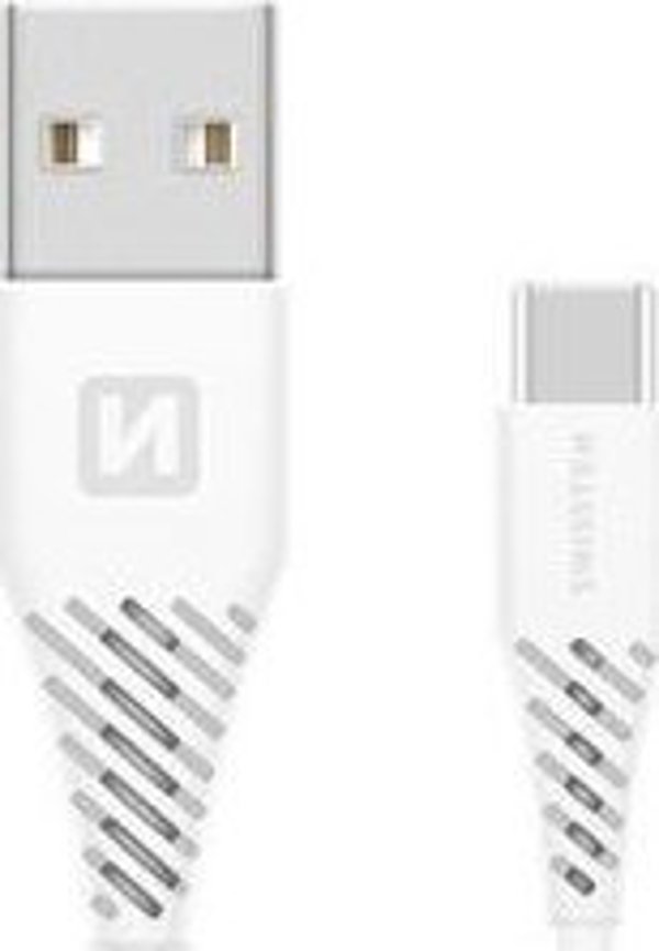 Καλώδιο USB Swissten USB-A - USB-C 1,5 μ, λευκό (71504400)