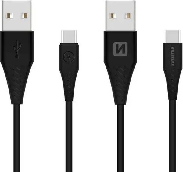 Καλώδιο USB Swissten USB-A - USB-C 1,5 μ, λευκό (71504400)