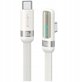 USAMS καλώδιο US-SJ653 PD 100W USB-C/USB-C 1,2μ λευκό