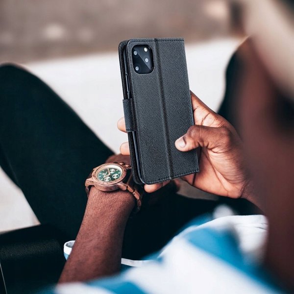 Θήκη FANCY Book για XIAOMI Redmi 14c μαύρο