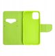 Kabura FANCY Book do SAMSUNG A56 granatowo limonkowy