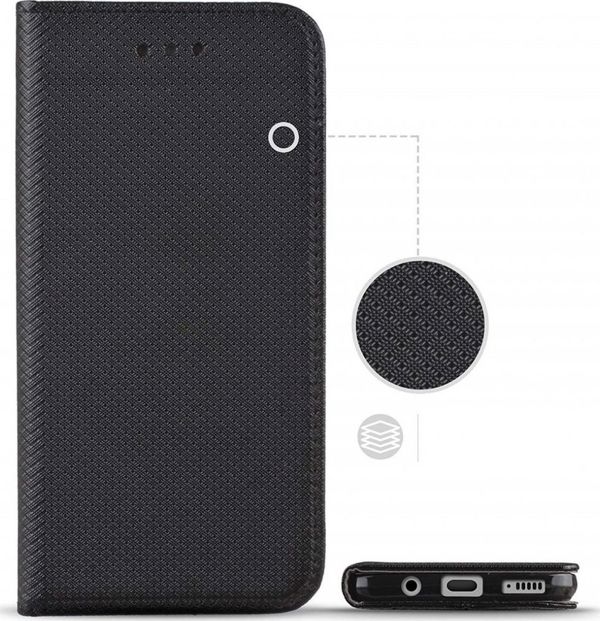 Θήκη Kabura Smart Case βιβλίο για POCO X3 NFC μαύρο