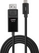 Lindy Καλώδιο USB-C σε DisplayPort 1.4, 8K60, HDR, 2m, Μαύρο (43342)