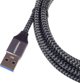Καλώδιο USB PremiumCord USB-A σε USB-C, 0.5m, Μαύρο/Γκρι