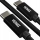 Καλώδιο USB Yenkee USB-C σε USB-C, 2m, Μαύρο