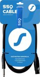 Kabel SSQ Jack 6.3mm - XLR 1m czarny (SS-1436)