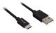 Kabel USB Sharkoon USB-A - 3 m Czarny (4044951021635)