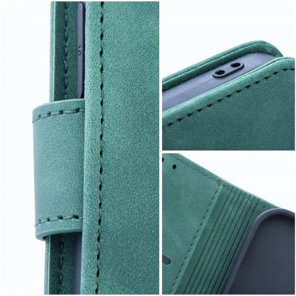 Kabura TENDER Book do OPPO RENO 14 / 14F zielony