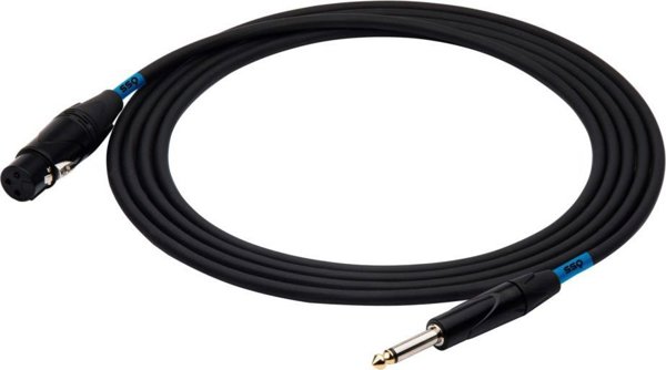 Kabel SSQ Jack 6.3mm - XLR 3m czarny (SS-1437)