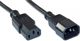 Καλώδιο τροφοδοσίας InLine 3 Pin IEC C13 - C14 0.5m (16605)