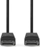Kabel Nedis Nedis CCGL37010BK30 kabel DisplayPort 3 m Czarny