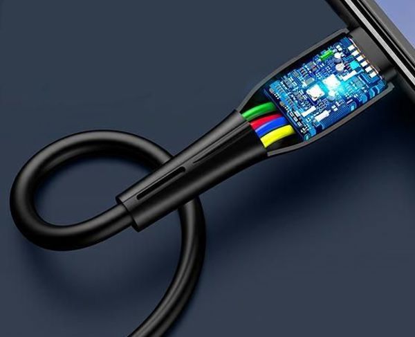 Καλώδιο USB Usams U38 USB-A σε microUSB, 1m, Υποστήριξη Ταχείας Φόρτισης και Μεταφοράς Δεδομένων, Λευκό
