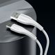 Καλώδιο USB Usams U38 USB-A σε microUSB, 1m, Υποστήριξη Ταχείας Φόρτισης και Μεταφοράς Δεδομένων, Λευκό