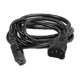 Kabel zasilający Juniper C13-C14 Czarny 2,5 m C13 panel C14 panel